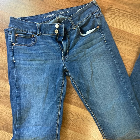 American Eagle Artist Flare Jeans Size 10 - Picture 1 of 7